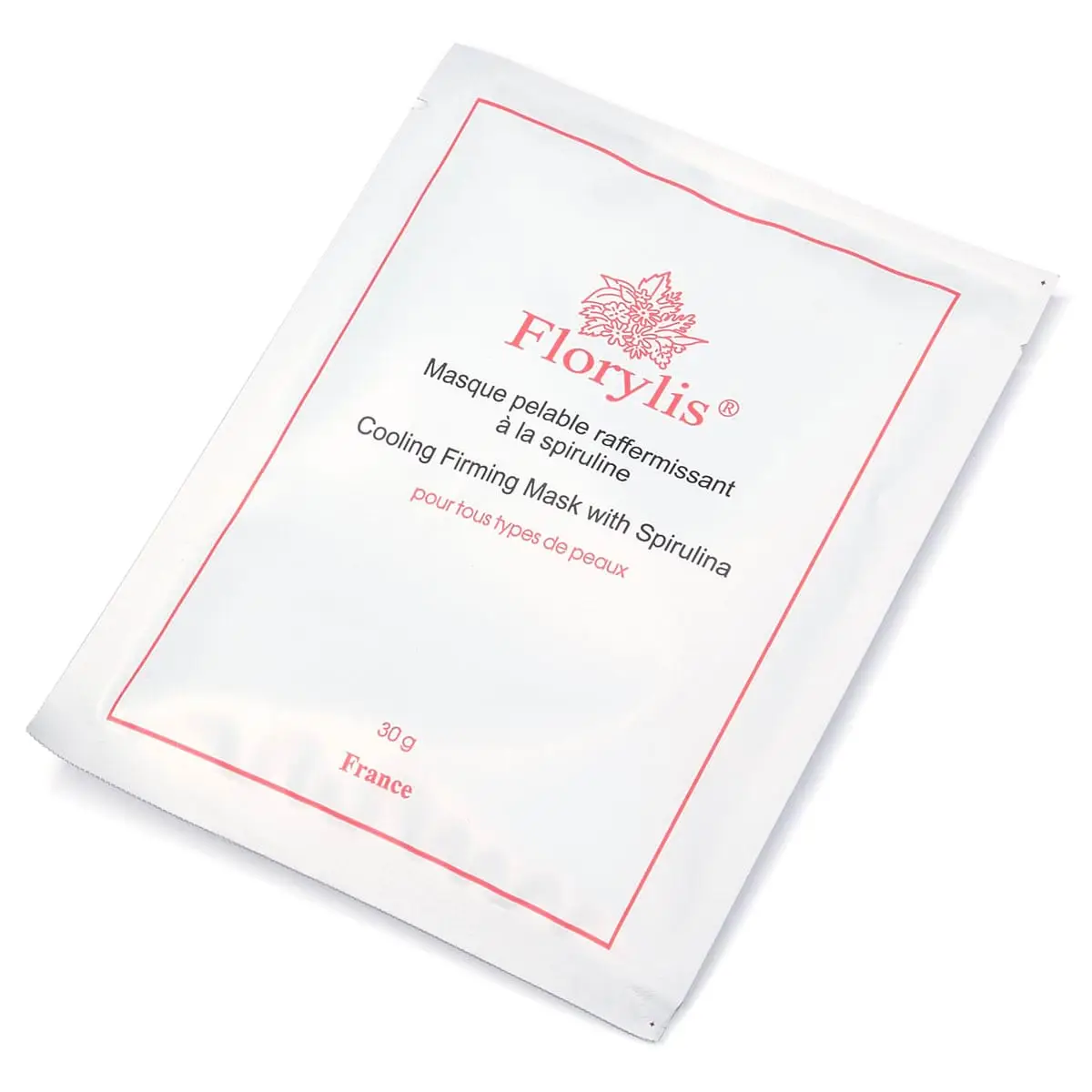 Альгинатная маска со спирулиной / Masque Pelable Raffermissant A La Spiruline, Florylis (Флорилис) - 30 гр