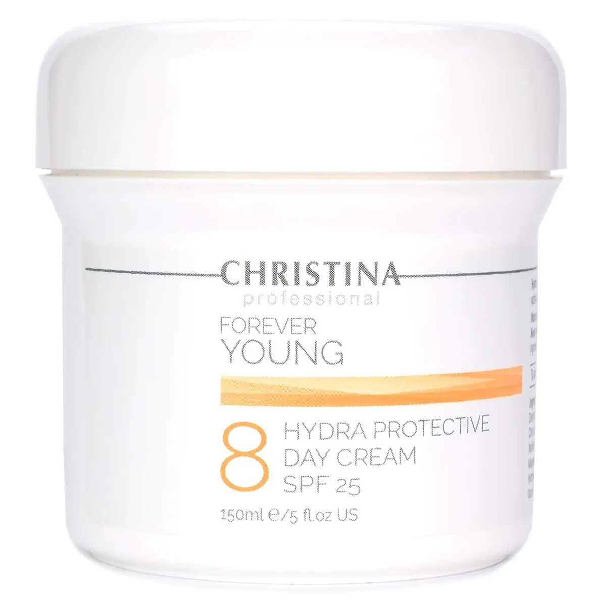 Дневной гидрозащитный крем СПФ 25 (шаг 8) / Hydra-Protective Day Cream SPF 25, Forever Young, Christina (Кристина) - 150 мл Дневной гидрозащитный крем СПФ 25 (шаг 8) / Hydra-Protective Day Cream SPF 25, Forever Young, Christina (Кристина) - 150 мл