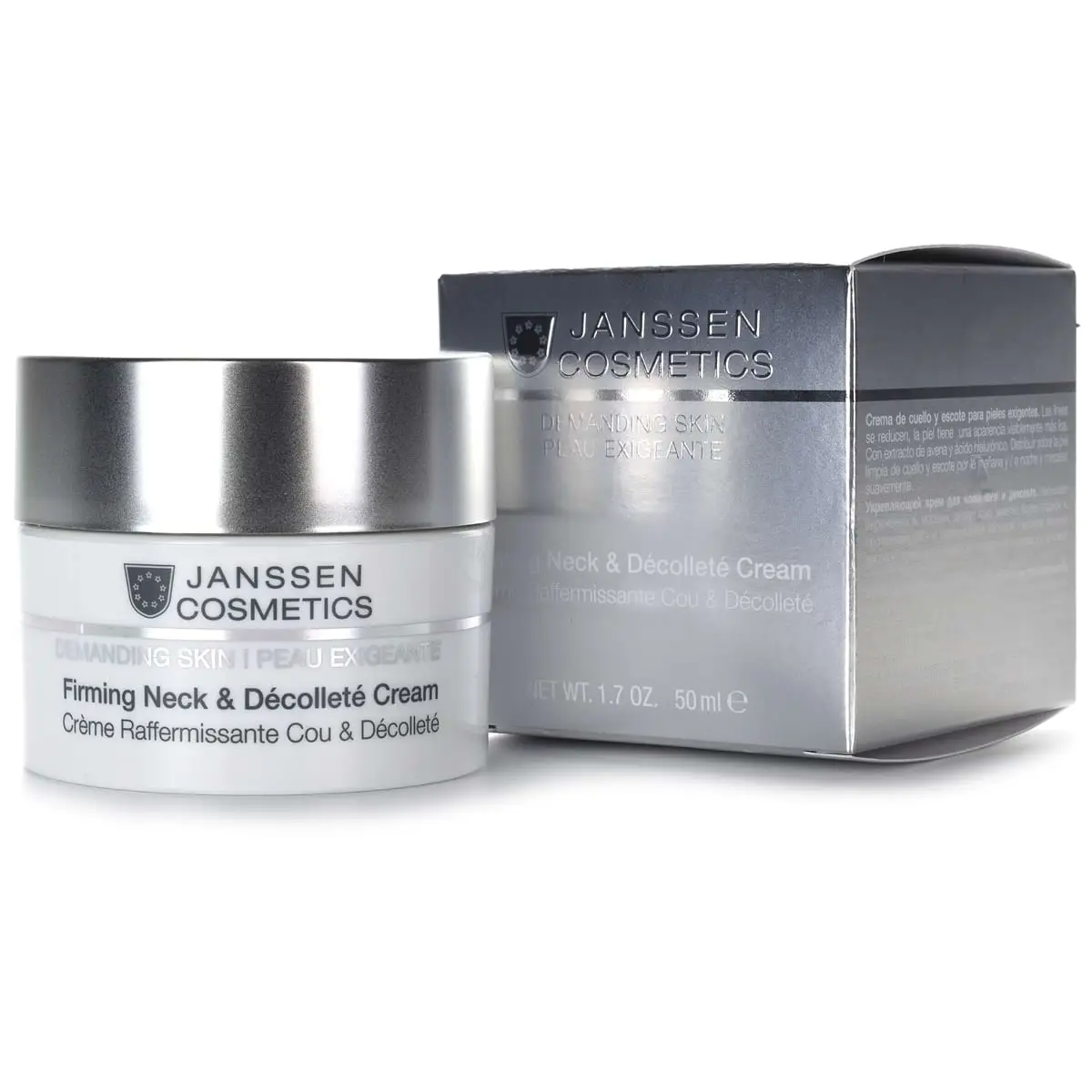 Укрепляющий крем для кожи лица, шеи и декольте / Firming Face, Neck & Decollete Cream, Demanding skin, Janssen Cosmetics (Янсен косметика), 50 мл Укрепляющий крем для кожи лица, шеи и декольте / Firming Face, Neck & Decollete Cream, Demanding skin, Janssen Cosmetics (Янсен косметика), 50 мл