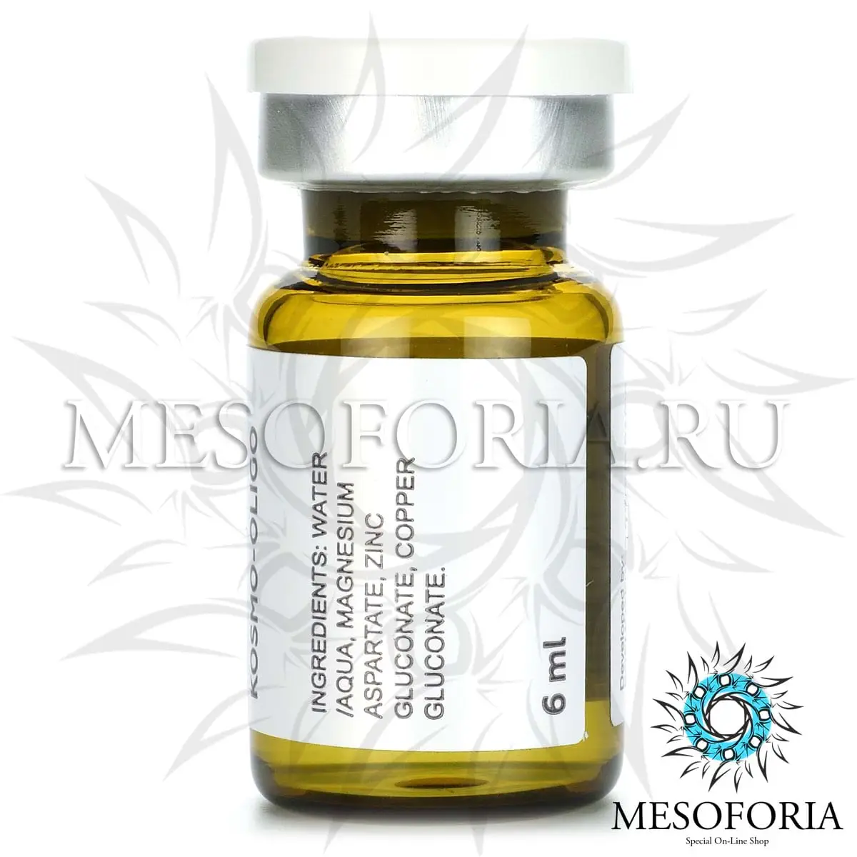 Мезококтейль KOSMO-OLIGO (стимуляция роста волос, антиэйдж) с олигоэлементами Kosmoteros (Космотерос), 6 мл Мезококтейль KOSMO-OLIGO (стимуляция роста волос, антиэйдж) с олигоэлементами Kosmoteros (Космотерос), 6 мл