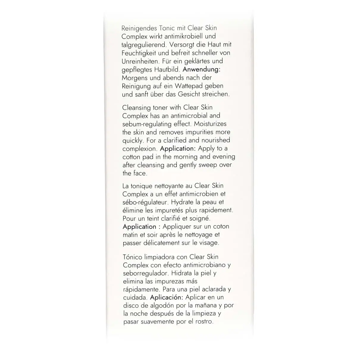 Антисептический очищающий тоник / Sebum Cleansing Tonic, Problem Skin Care PSC, Klapp (Клапп) - 125 мл