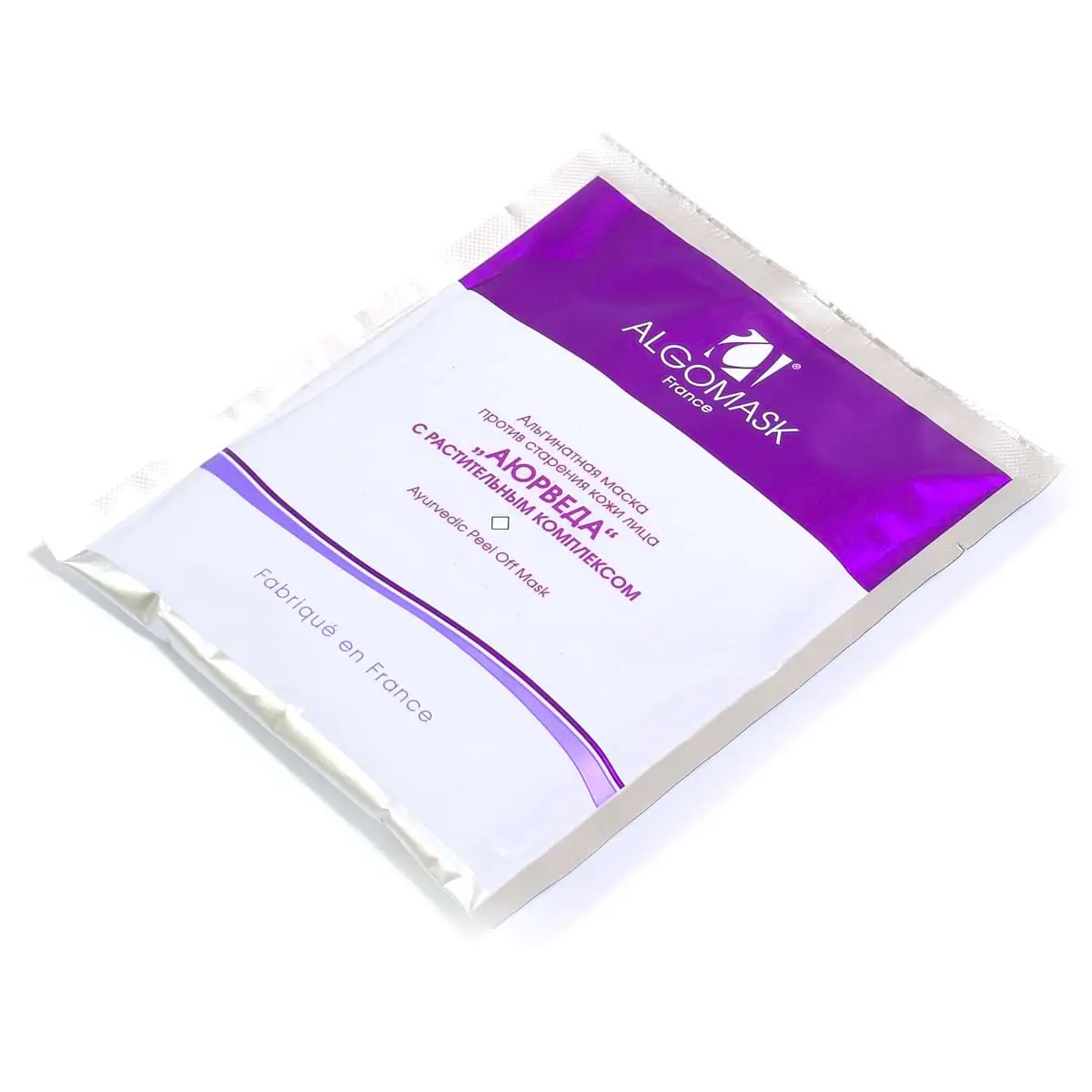 Альгинатная маска против старения для кожи лица Аюрведа, 25 гр Algomask