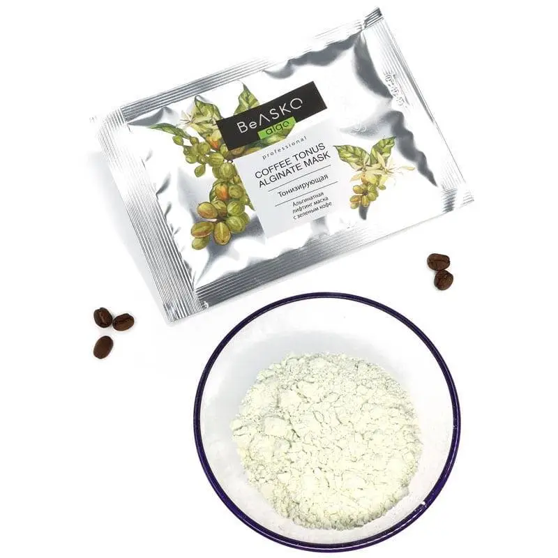 Альгинатная лифтинг маска тонизирующая с зеленым кофе / Coffee Tonus Alginate Mask, BeASKO - 30 гр Альгинатная лифтинг маска тонизирующая с зеленым кофе / Coffee Tonus Alginate Mask, BeASKO - 30 гр
