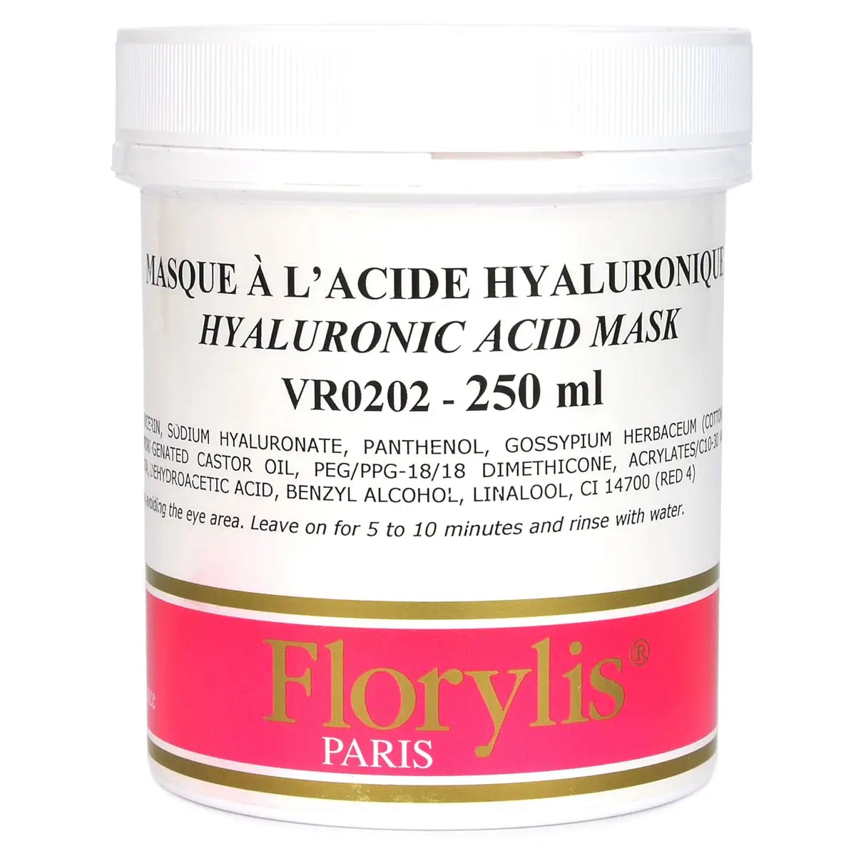 Маска с гиалуроновой кислотой / Hyaluronic Acid Mask, Florylis (Флорилис) - 250 мл
