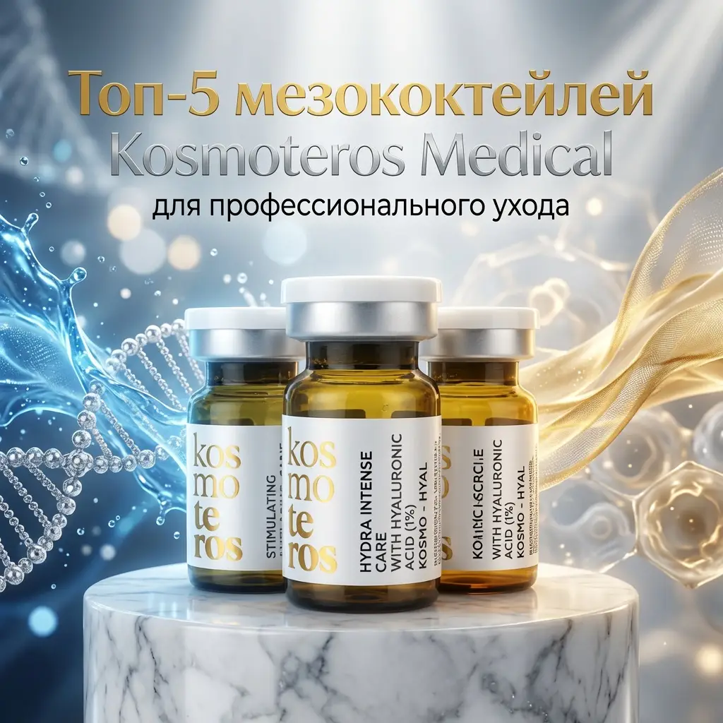 Топ-5 мезококтейлей Kosmoteros Medical: профессиональный уход для косметолога