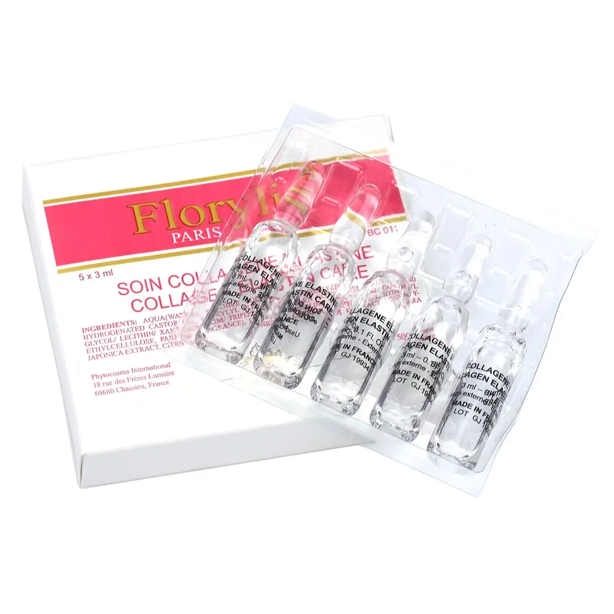 Сыворотка с эластином и коллагеном «Эластичная кожа» / Collagen Elastin Care, Florylis (Флорилис) - 5 x 3 мл Сыворотка с эластином и коллагеном «Эластичная кожа» / Collagen Elastin Care, Florylis (Флорилис) - 5 x 3 мл