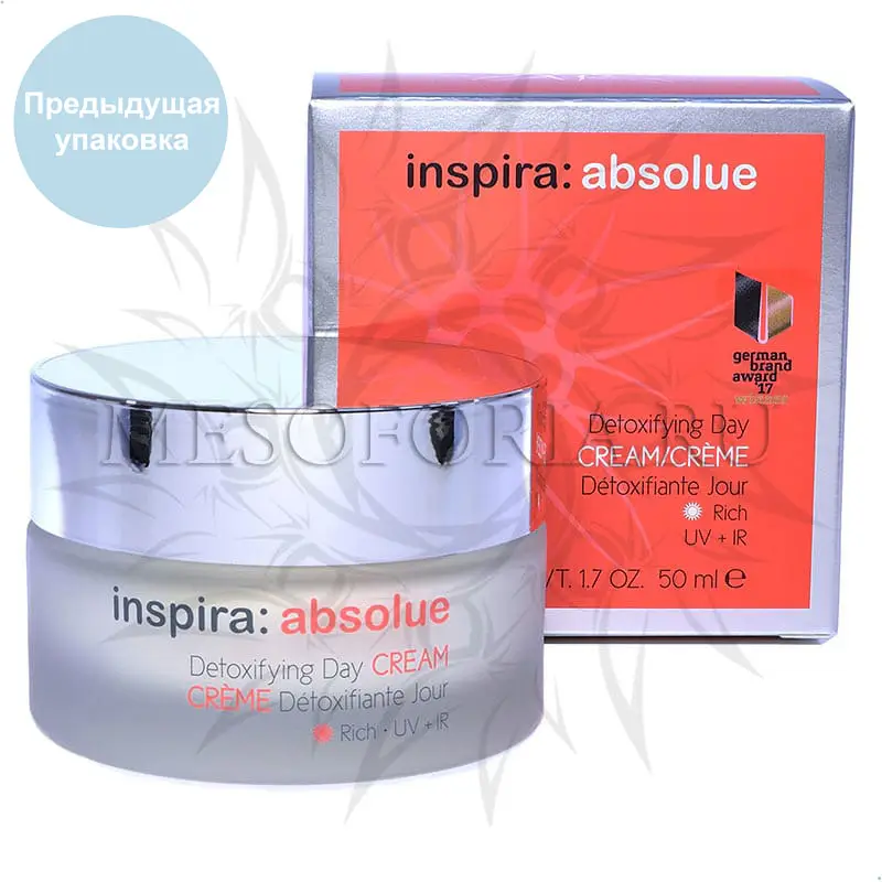 Детоксицирующий обогащенный увлажняющий дневной крем / Detoxifying Day Cream Rich, Inspira Absolue, Janssen Cosmetics (Янсен косметика), 50 мл Детоксицирующий обогащенный увлажняющий дневной крем / Detoxifying Day Cream Rich, Inspira Absolue, Janssen Cosmetics (Янсен косметика), 50 мл