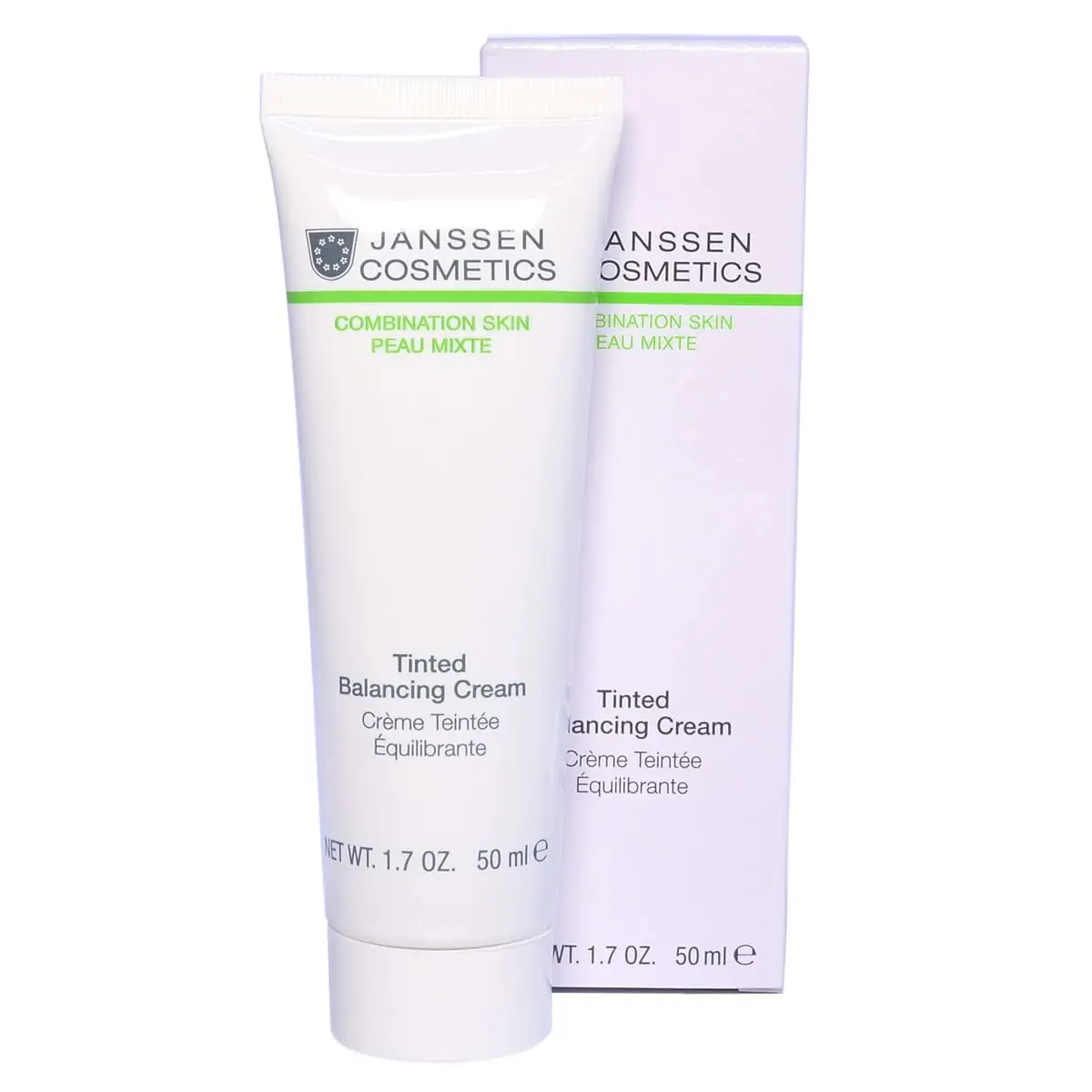 Балансирующий крем с тонирующим эффектом / Tinted Balancing Cream, Combination Skin, Janssen Cosmetics (Янсен косметика), 50 мл