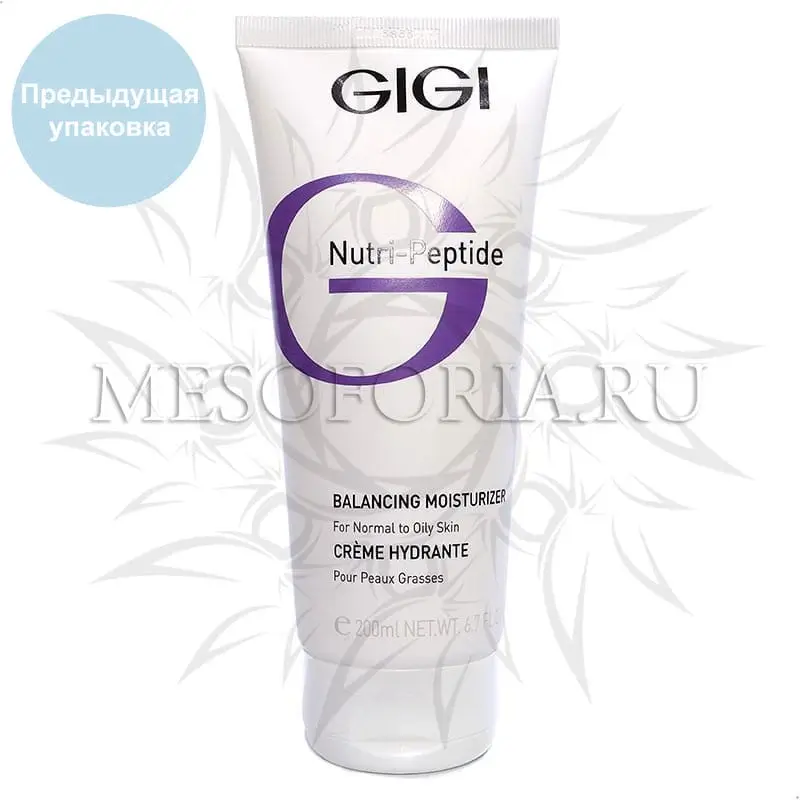 Пептидный балансирующий крем / Balancing moisturizer, Nutri-Peptide, GiGi (Джи Джи) - 200 мл Пептидный балансирующий крем / Balancing moisturizer, Nutri-Peptide, GiGi (Джи Джи) - 200 мл