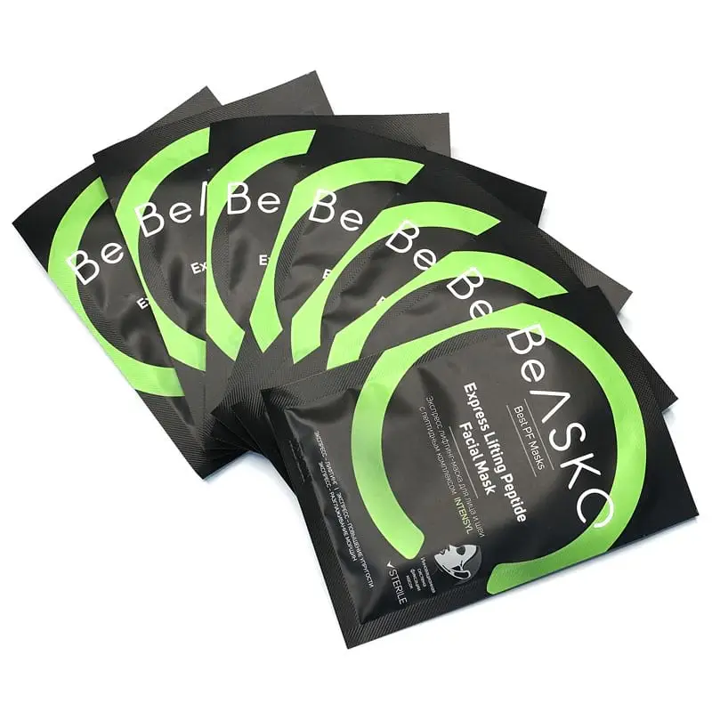 Экспресс лифтинг-маска для лица и шеи с пептидным комплексом INTENSYL / Express Lifting Peptide Facial Mask, Best PF Masks, BeASKO - 7*25 гр Экспресс лифтинг-маска для лица и шеи с пептидным комплексом INTENSYL / Express Lifting Peptide Facial Mask, Best PF Masks, BeASKO - 7*25 гр