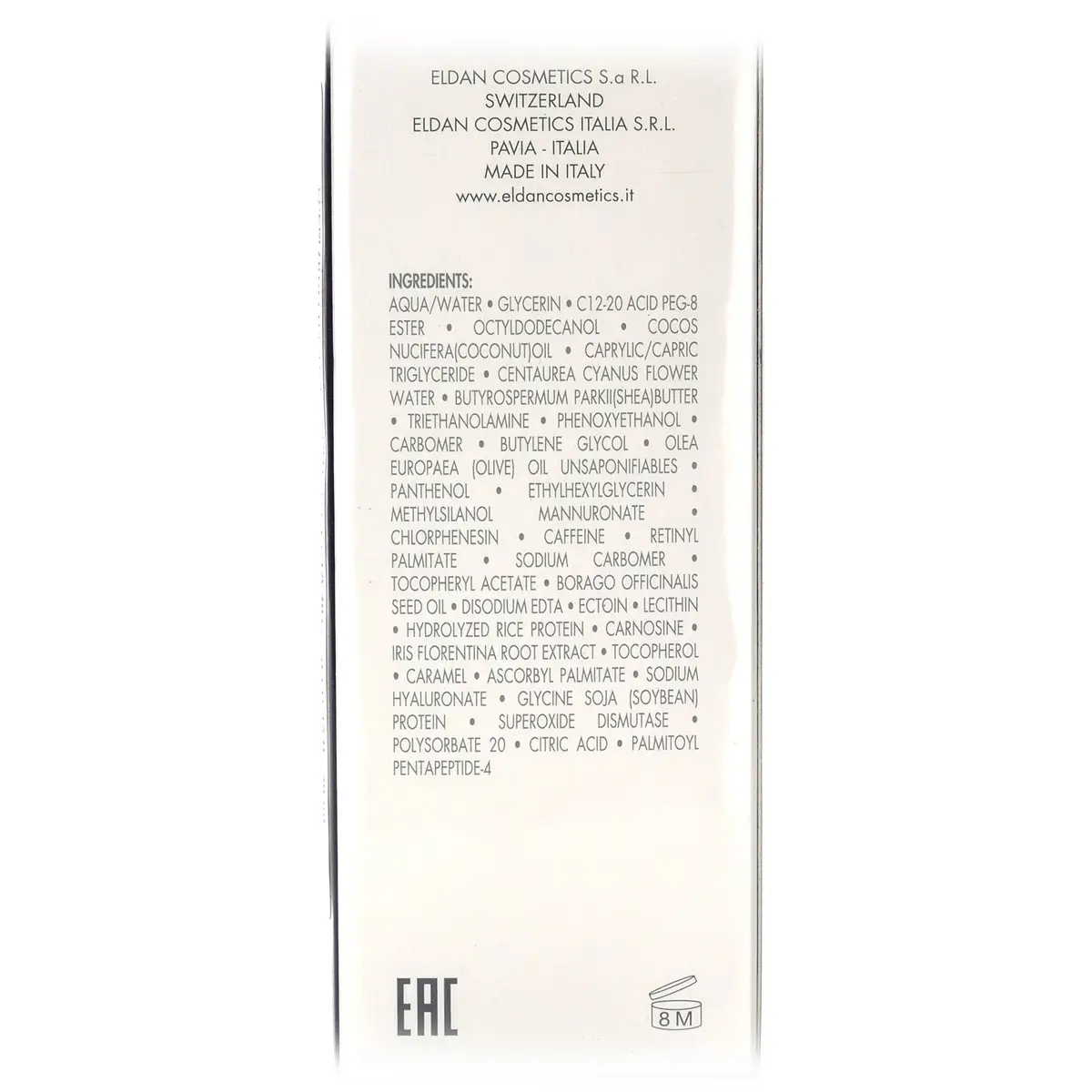 Крем для глазного контура ECTA 40+ / ECTA Treatment Eye Contour Cream, Premium, Eldan Cosmetics (Элдан косметика), 30 мл