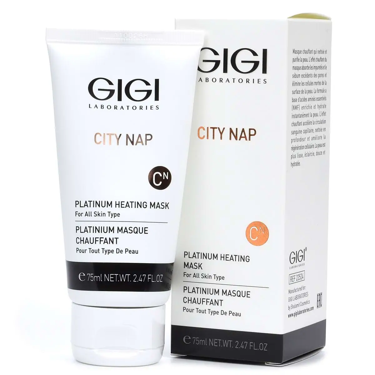 Платиновая маска / Platinum Heating Mask, City NAP, GiGi (Джи Джи) - 75 мл Платиновая маска / Platinum Heating Mask, City NAP, GiGi (Джи Джи) - 75 мл