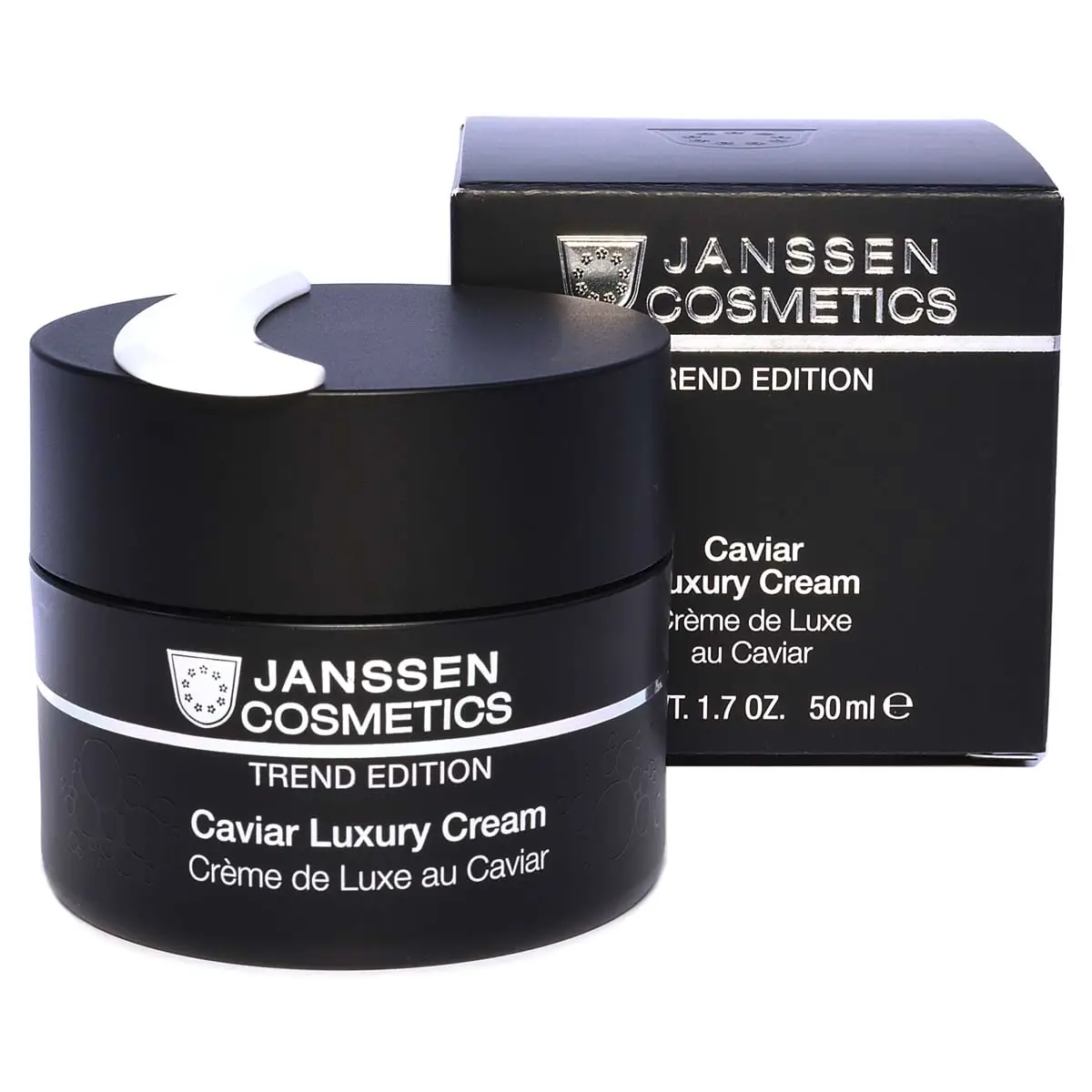 Роскошный обогащенный крем с экстрактом чёрной икры / Caviar Luxury Cream, Trend Edition, Janssen Cosmetics (Янсен косметика), 50 мл Роскошный обогащенный крем с экстрактом чёрной икры / Caviar Luxury Cream, Trend Edition, Janssen Cosmetics (Янсен косметика), 50 мл