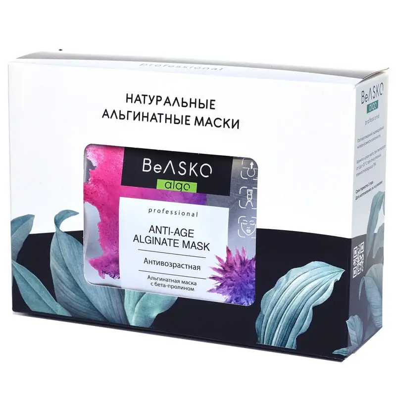 Альгинатная антивозрастная маска с бета-пролином / Anti-Age Alginate Mask, BeASKO - 6*30 гр Альгинатная антивозрастная маска с бета-пролином / Anti-Age Alginate Mask, BeASKO - 6*30 гр