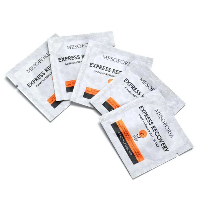 Express Recovery / Ламеллярная эмульсия с D-пантенолом, гиалуроновой кислотой, бисабололом, маслом Жожоба и молочной кислотой, Mesoforia (Мезофория) - 5 х 2 мл