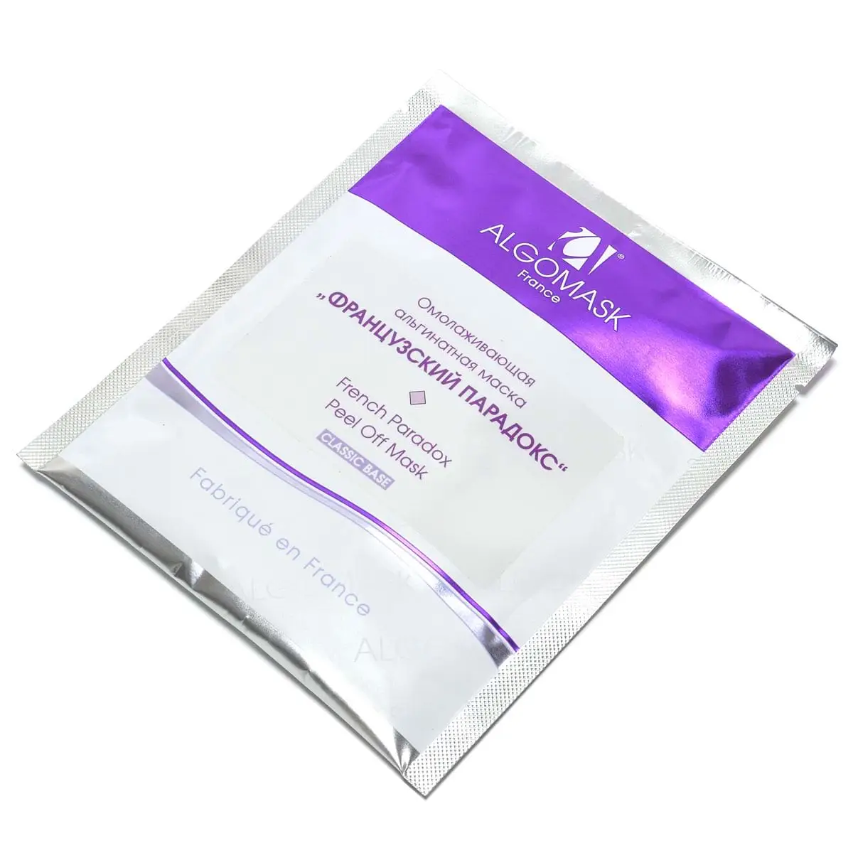 Альгинатная маска для лица омолаживающая Французский Парадокс, 25 гр Algomask