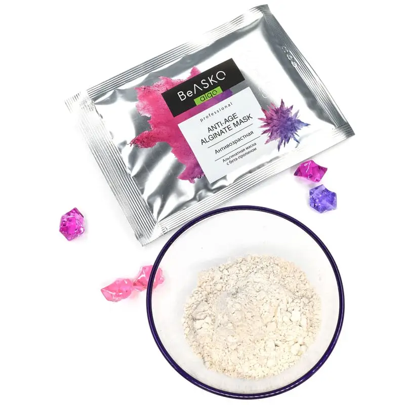Альгинатная антивозрастная маска с бета-пролином / Anti-Age Alginate Mask, BeASKO - 6*30 гр Альгинатная антивозрастная маска с бета-пролином / Anti-Age Alginate Mask, BeASKO - 6*30 гр
