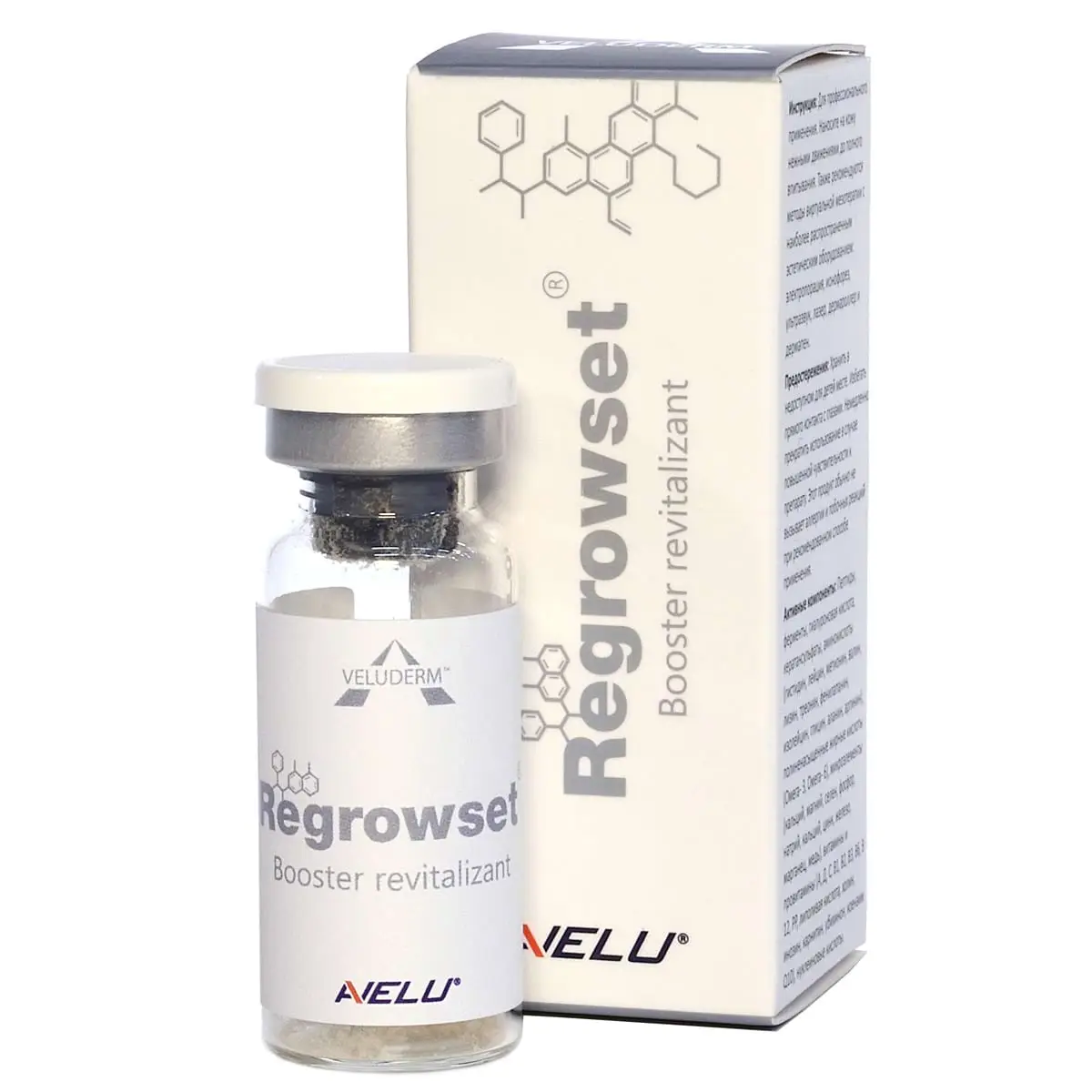Veluderm (Велюдерм) Regrowset (омоложение, отбеливание), 5 мл Veluderm (Велюдерм) Regrowset (омоложение, отбеливание), 5 мл