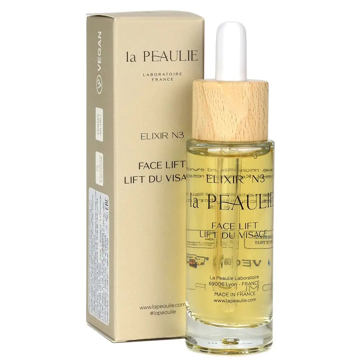 Лифтинг-концентрат мгновенного действия / Elixir №3 Face Lift, La Peaulie - 30 мл