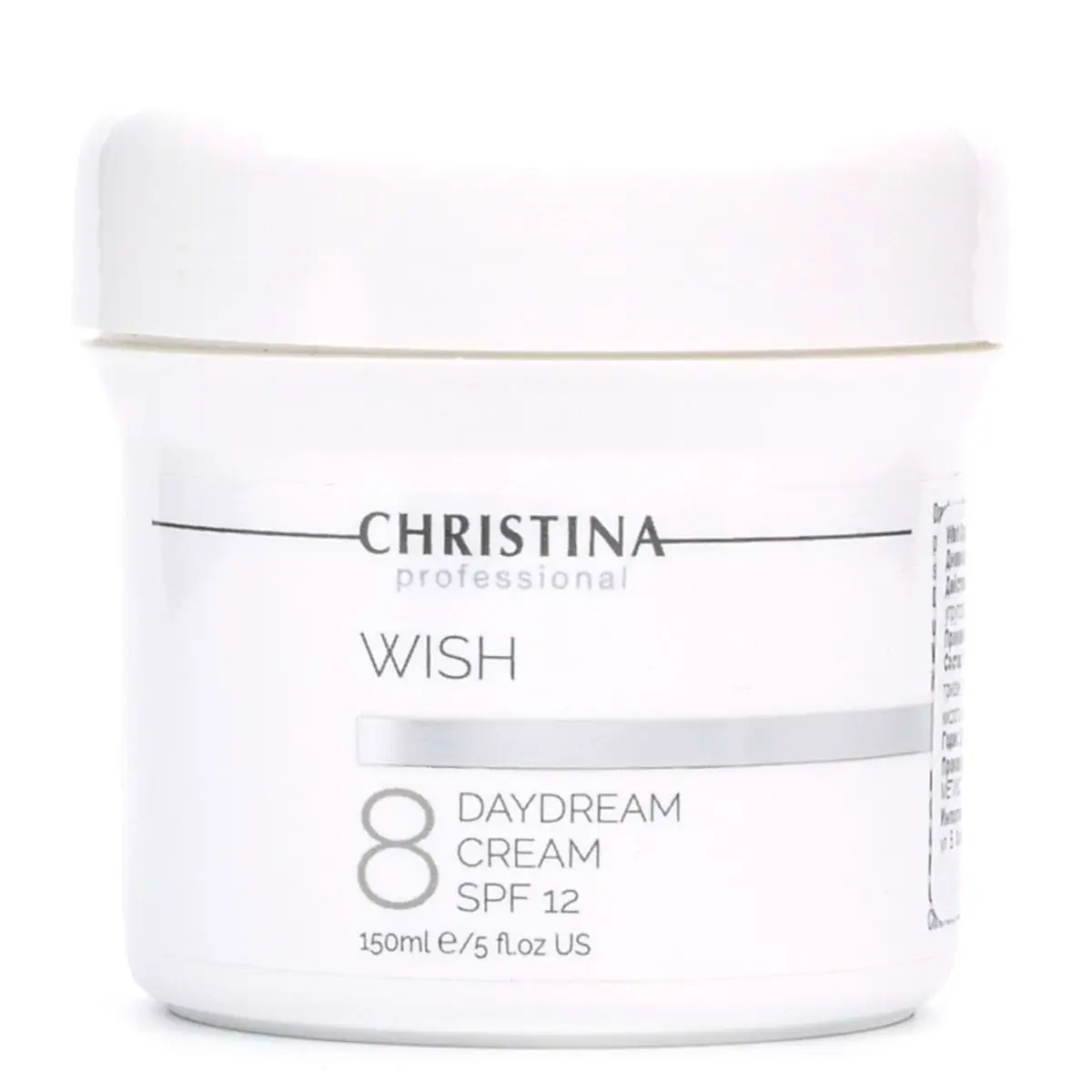 Дневной крем с СПФ 12 (шаг 8) / Day Dream Cream SPF 12, Wish, Christina (Кристина) - 150 мл Дневной крем с СПФ 12 (шаг 8) / Day Dream Cream SPF 12, Wish, Christina (Кристина) - 150 мл