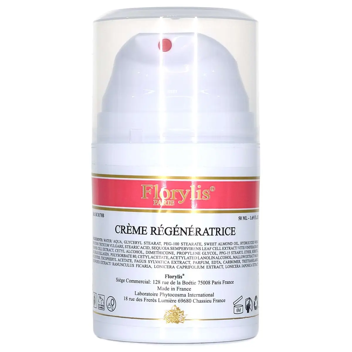 Ревитализирующий крем с FCE секвои и цветов винограда / Creme Regeneratrice, Florylis (Флорилис) - 50 мл Ревитализирующий крем с FCE секвои и цветов винограда / Creme Regeneratrice, Florylis (Флорилис) - 50 мл