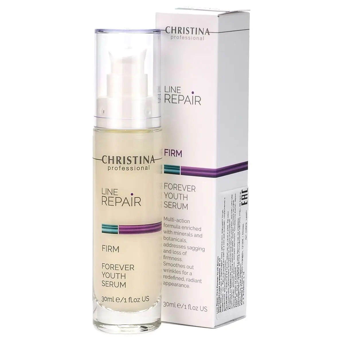 Омолаживающая сыворотка / Firm Forever Youth Serum, Line Repair, Christina (Кристина) - 30 мл Омолаживающая сыворотка / Firm Forever Youth Serum, Line Repair, Christina (Кристина) - 30 мл