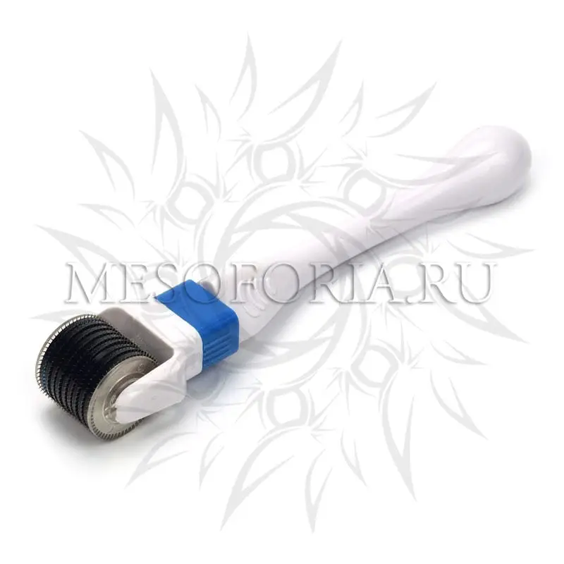 Скальпроллер (мезороллер для волос) Beauty Micro Needle с титановыми позолоченными микроиглами, 600 игл Скальпроллер (мезороллер для волос) Beauty Micro Needle с титановыми позолоченными микроиглами, 600 игл