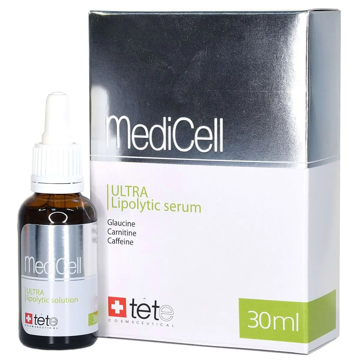 Антицеллюлитная сыворотка Tete с кофеином и карнитином, 30 мл