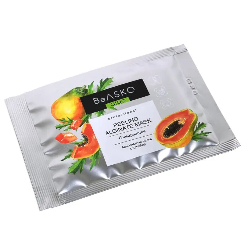 Альгинатная маска очищающая с папаей / Peeling Alginate Mask, BeASKO - 30 гр