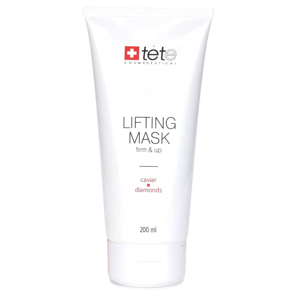 Лифтинг маска с экстрактом икры и алмазной микропудрой / Lifting Mask Caviar and Diamonds, Tete Cosmeceutical - 200 мл Лифтинг маска с экстрактом икры и алмазной микропудрой / Lifting Mask Caviar and Diamonds, Tete Cosmeceutical - 200 мл