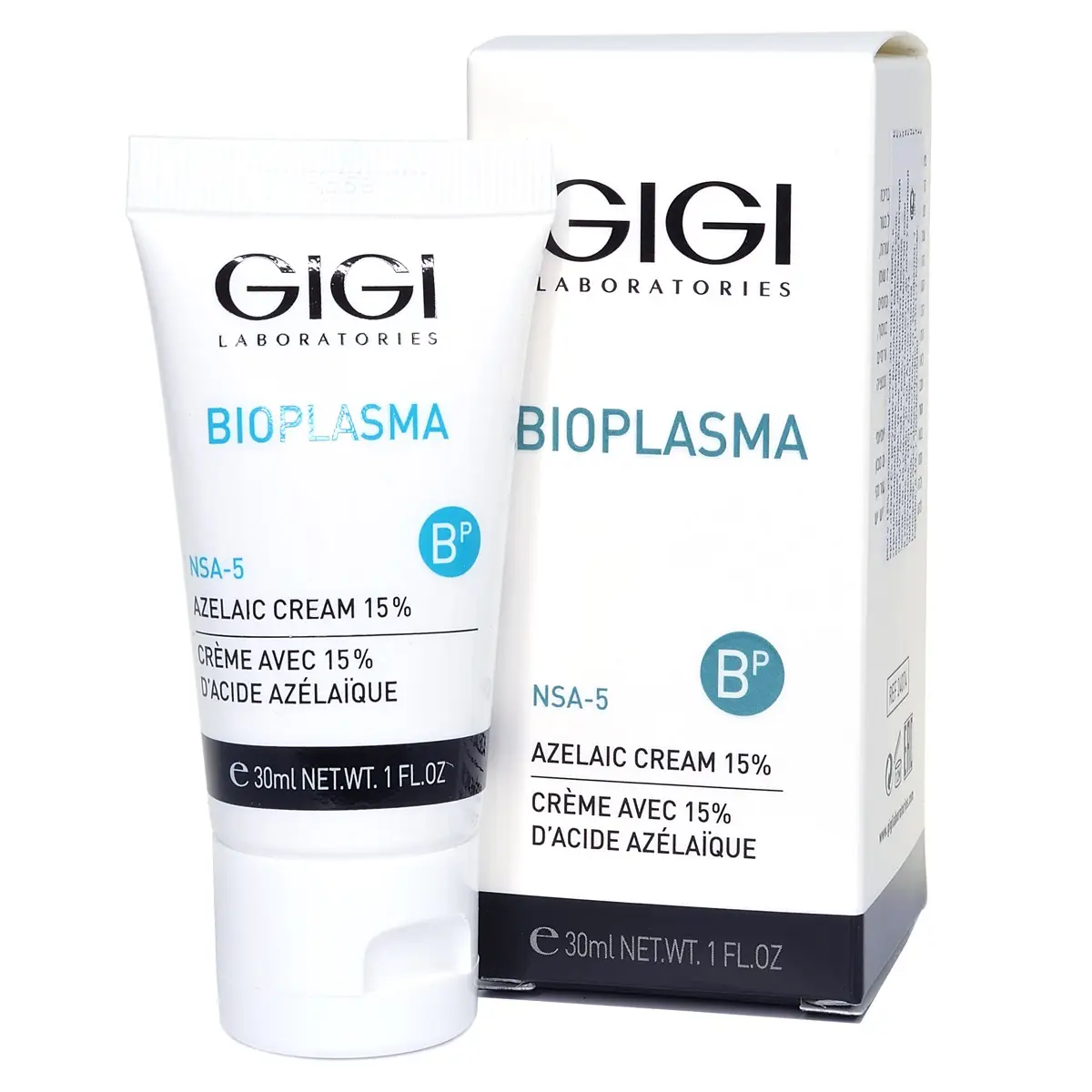 Азелаиновый крем для жирной кожи / Azelaic Cream, Bioplasma, GiGi (Джи Джи) - 30 мл Азелаиновый крем для жирной кожи / Azelaic Cream, Bioplasma, GiGi (Джи Джи) - 30 мл