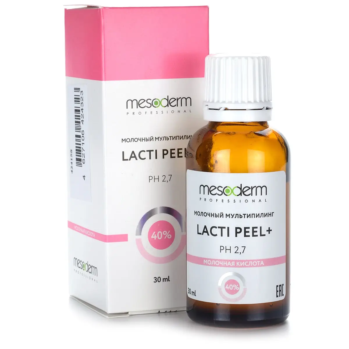 Молочный пилинг с АНА - РНА комплексом / Lacti Peel+ 40%, Mesoderm (Мезодерм), 30 мл