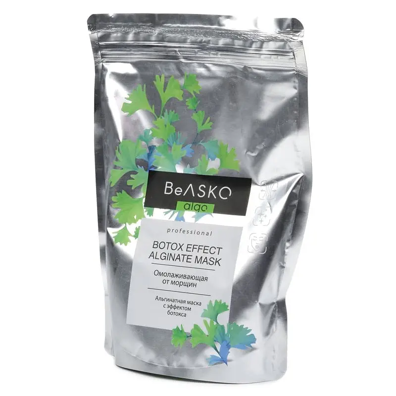 Альгинатная омолаживающая маска с эффектом ботокса / Botox Effect Alginate Mask, BeASKO - 350 гр