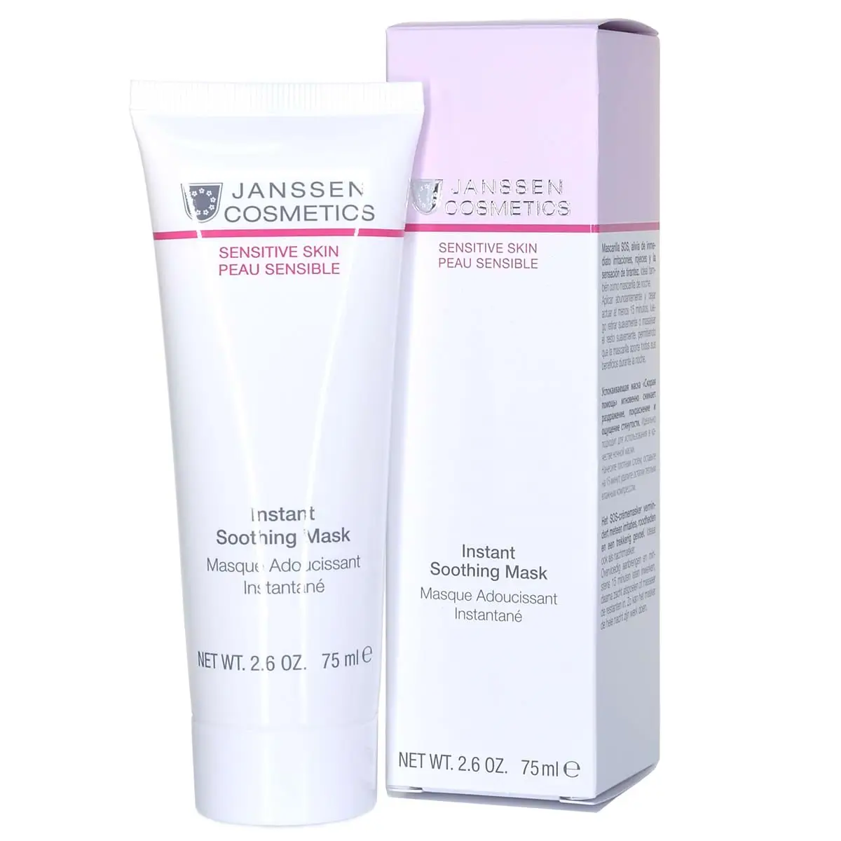 Мгновенно успокаивающая маска SOS-средство / Instant Soothing Mask, Sensitive Skin, Janssen Cosmetics (Янсен косметика), 75 мл