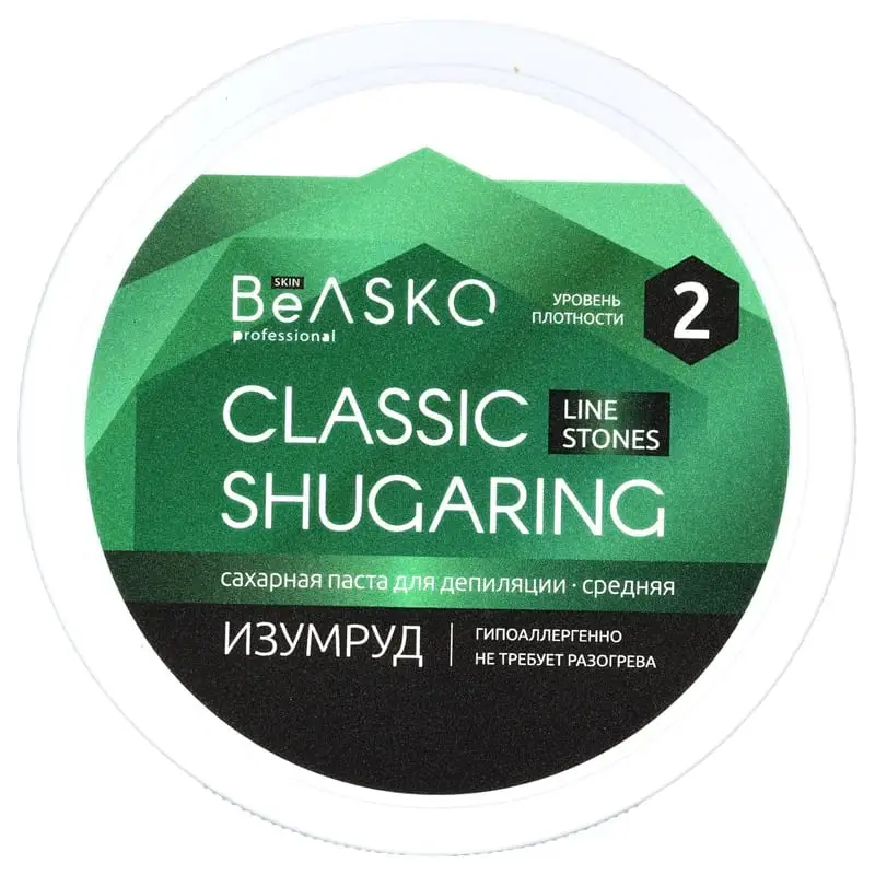 Сахарная паста для депиляции «Изумруд» (Средняя) Shugaring Stones BeASKO Skin - 600 гр Сахарная паста для депиляции «Изумруд» (Средняя) Shugaring Stones BeASKO Skin - 600 гр
