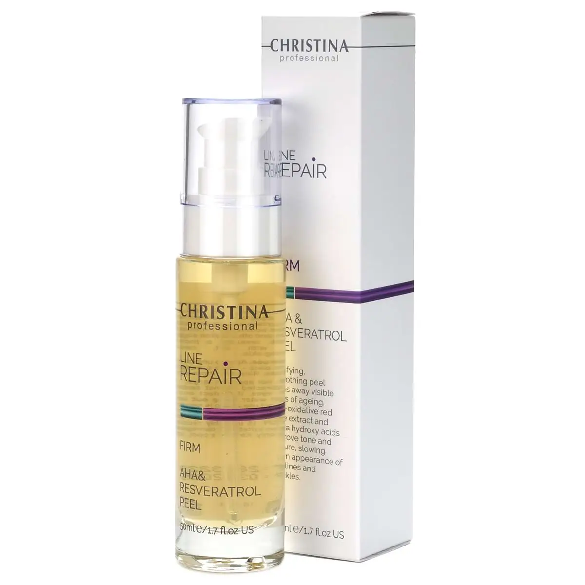 Кислотный пилинг с ресвератролом / Firm AHA & Resveratrol Peel, Line Repair, Christina (Кристина) - 50 мл Кислотный пилинг с ресвератролом / Firm AHA & Resveratrol Peel, Line Repair, Christina (Кристина) - 50 мл