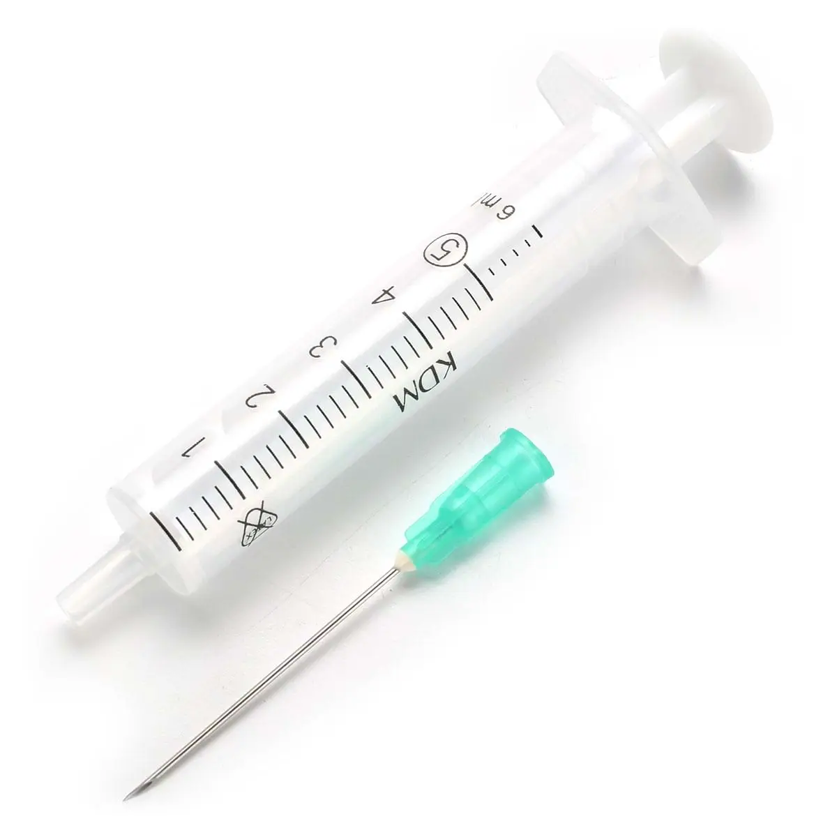 Шприц КДМ (KDM) 2-х компонентный, 5 мл (с иглой 21G (0,8 х 40 мм)), KD-Ject-3