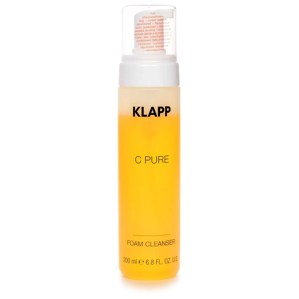 Очищающая пенка для лица / Foam Cleanser, C Pure, Klapp (Клапп) - 200 мл