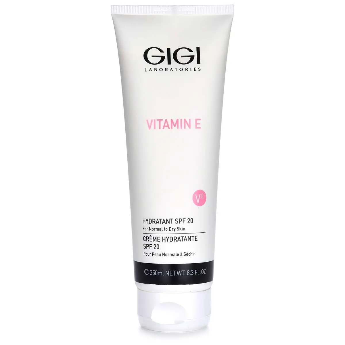 Увлажняющий крем для нормальной и сухой кожи SPF 20 / Hydratent SPF 20, Vitamin E, GiGi (Джи Джи) - 250 мл Увлажняющий крем для нормальной и сухой кожи SPF 20 / Hydratent SPF 20, Vitamin E, GiGi (Джи Джи) - 250 мл