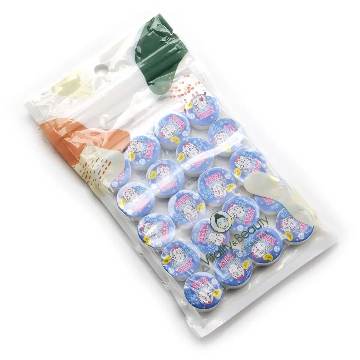 Маска для лица из нетканого материала в таблетках / Vitality & Beauty, упаковка 20 шт