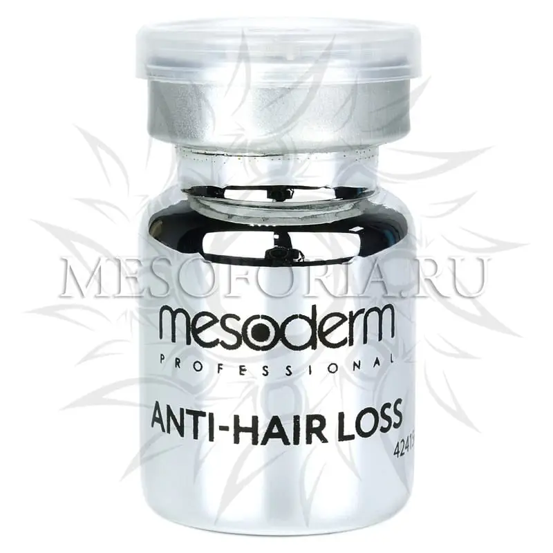 Пептидный коктейль под дермапен для стимуляции роста волос и против выпадения волос / Anti Hair Loss, Mesoderm (Мезодерм), 4 мл х 6 шт