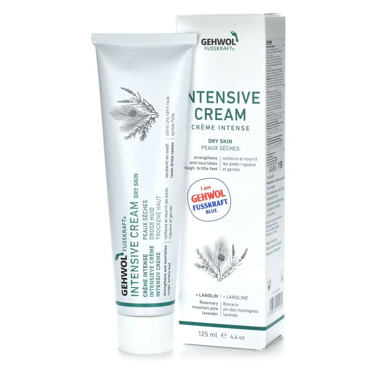 Голубой бальзам / Fusskraft Blau, Gehwol (Геволь), 125 мл