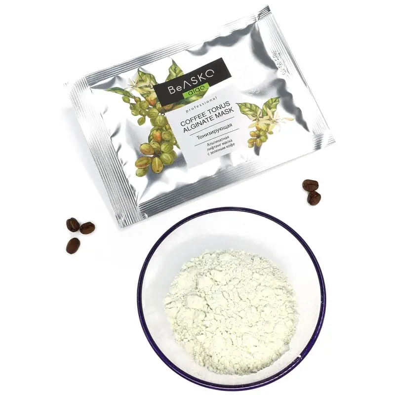 Альгинатная лифтинг маска тонизирующая с зеленым кофе / Coffee Tonus Alginate Mask, BeASKO - 6*30 гр Альгинатная лифтинг маска тонизирующая с зеленым кофе / Coffee Tonus Alginate Mask, BeASKO - 6*30 гр