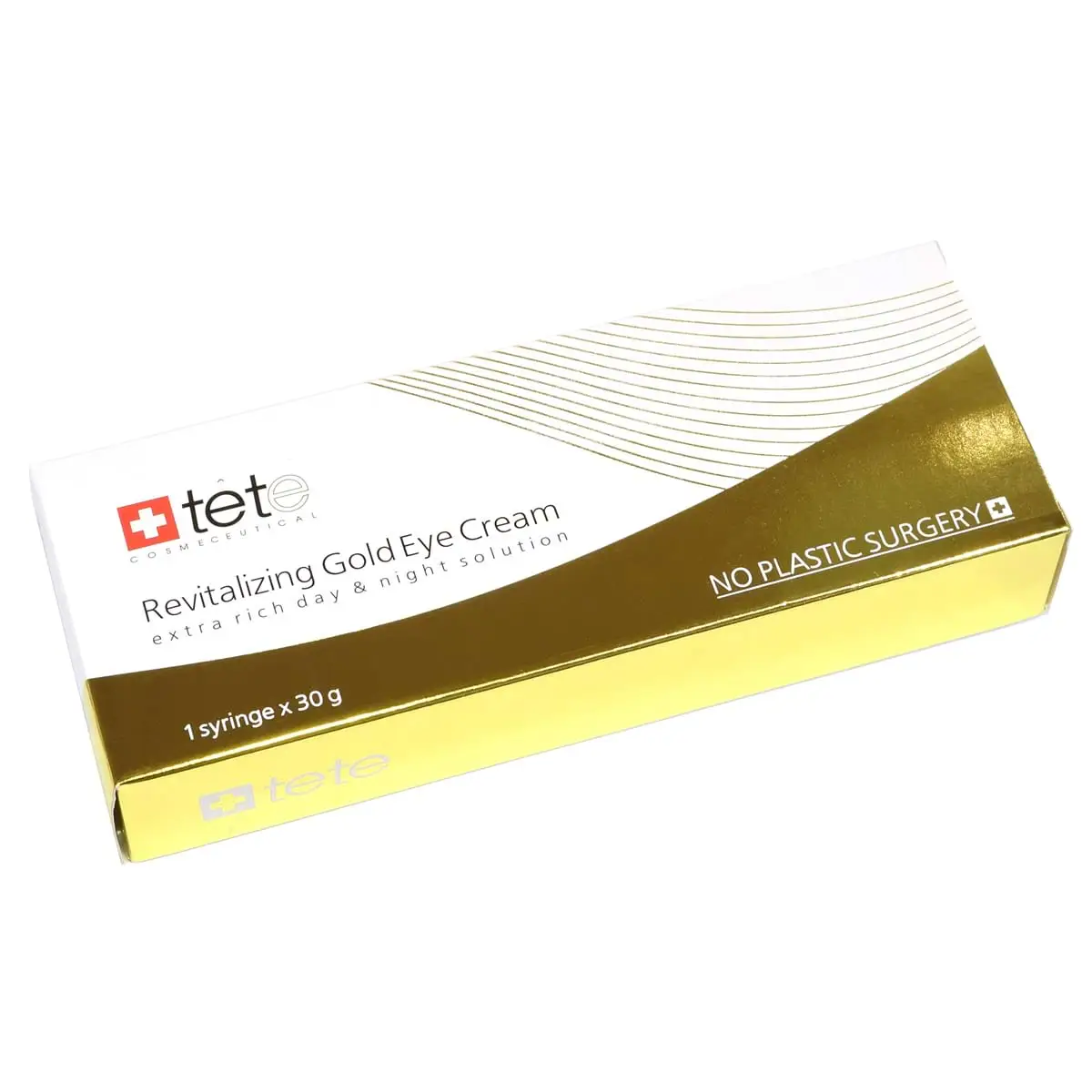 Омолаживающий крем для век с коллоидным золотом / Revitalizing Gold Eye Cream, TETе Cosmeceutical, 30 мл Омолаживающий крем для век с коллоидным золотом / Revitalizing Gold Eye Cream, TETе Cosmeceutical, 30 мл