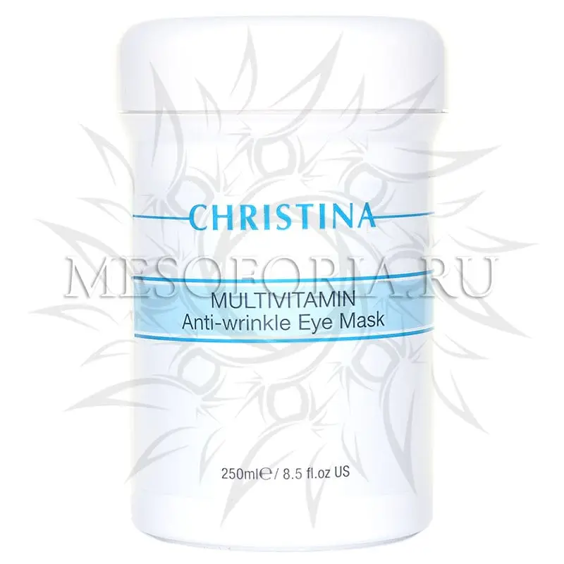 Мультивитаминная маска против морщин для кожи вокруг глаз / Multivitamin Anti–Wrinkle Eye Mask, Christina (Кристина) - 250 мл Мультивитаминная маска против морщин для кожи вокруг глаз / Multivitamin Anti–Wrinkle Eye Mask, Christina (Кристина) - 250 мл