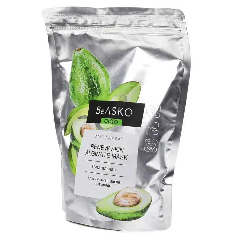 Альгинатная маска питательная с авокадо / Renew Skin Alginate Mask, BeASKO - 350 гр Альгинатная маска питательная с авокадо / Renew Skin Alginate Mask, BeASKO - 350 гр
