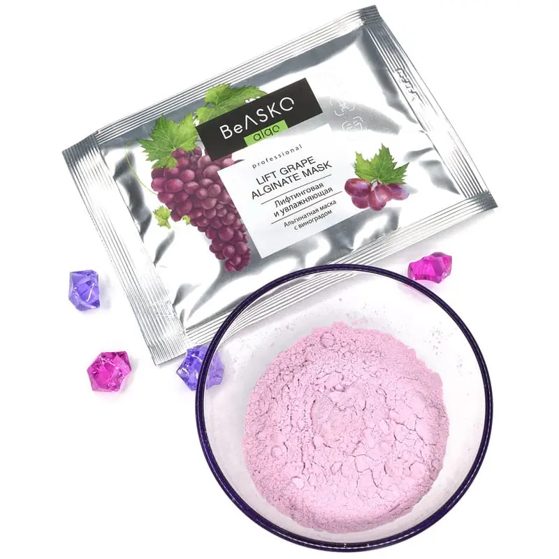 Альгинатная лифтинг-маска увлажняющая с виноградом / Lift Grape Alginate Mask, BeASKO - 30 гр Альгинатная лифтинг-маска увлажняющая с виноградом / Lift Grape Alginate Mask, BeASKO - 30 гр