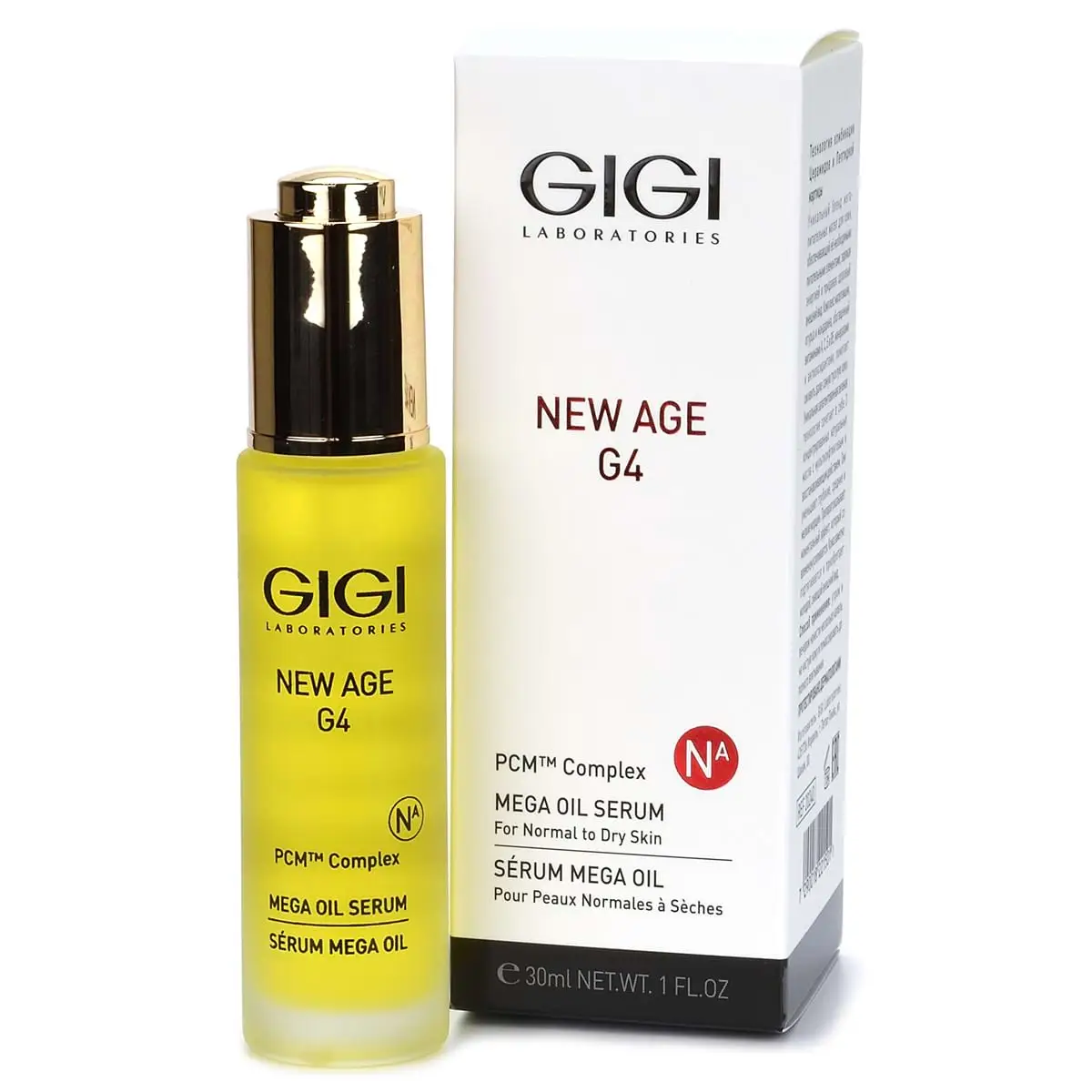 Сыворотка энергетическая / Mega Oil Serum, New Age G4, GiGi (Джи Джи) - 30 мл Сыворотка энергетическая / Mega Oil Serum, New Age G4, GiGi (Джи Джи) - 30 мл
