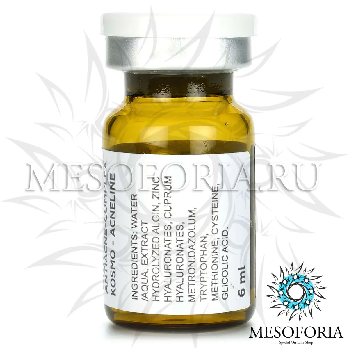 Мезококтейль мезопилинг с гликолевой кислотой / Kosmo-Acneline Kosmoteros (Космотерос), 6 мл Мезококтейль мезопилинг с гликолевой кислотой / Kosmo-Acneline Kosmoteros (Космотерос), 6 мл