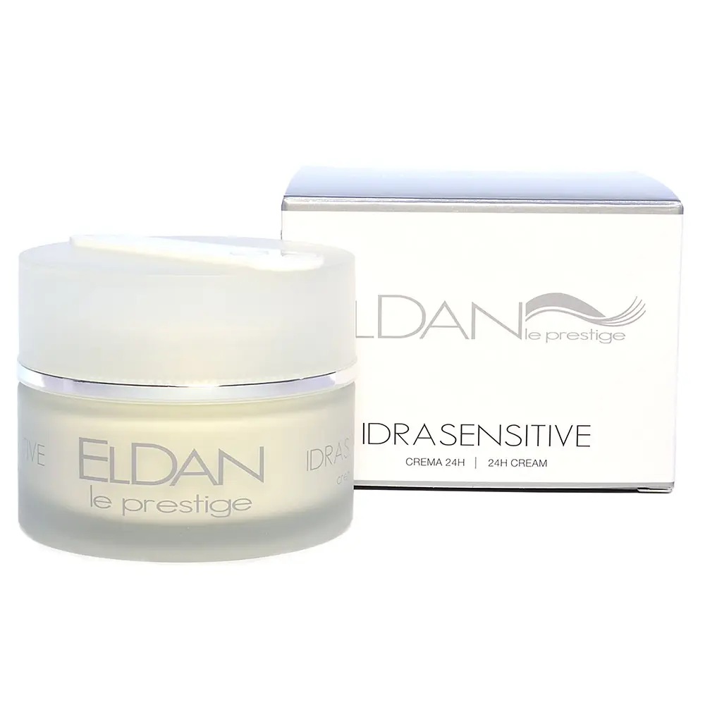 Крем для чувствительной кожи / Idrasensitive 24h Creаm, Le Prestige, Eldan Cosmetics (Элдан косметика), 50 мл Крем для чувствительной кожи / Idrasensitive 24h Creаm, Le Prestige, Eldan Cosmetics (Элдан косметика), 50 мл